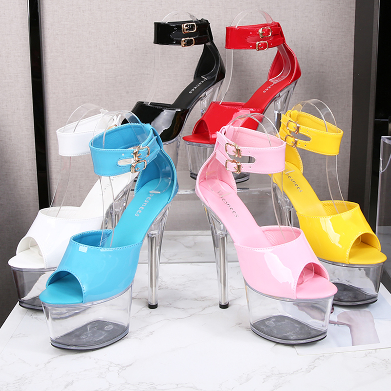 

2021 New Women's Shoes, Sandals, Pole Gladiator Dancing, Thin Cape, High Heels, Stripper Shoes. Ino3, The picture showed