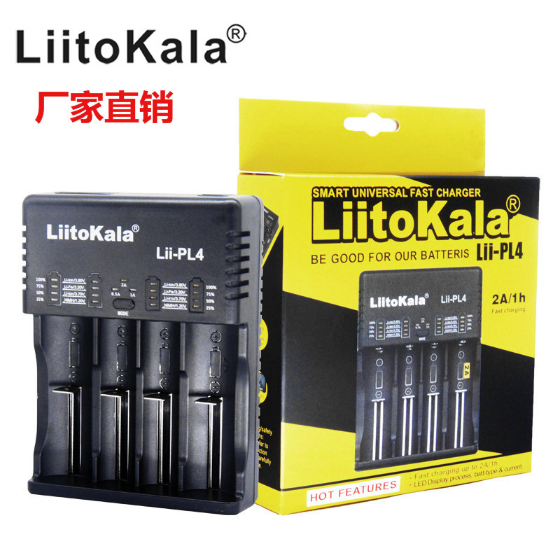 

LiitoKala pack Lii-PL4 Multifunction lii-S2 Lii-PD4 lii-PD2 lii-S4 lii-402 lii-S6 batteries Charger 18650 26650 21700 lithium NiMH battery