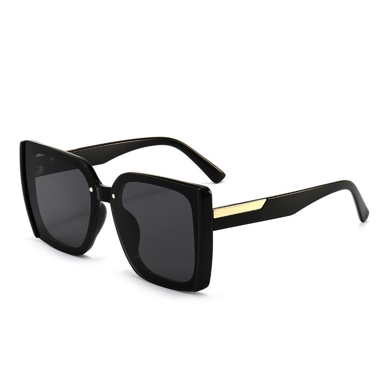 

Sunglasses Jelly Multicolor For Men And Women Elegant Europe America Gorgeous Metal Big-framed Glasses 2021