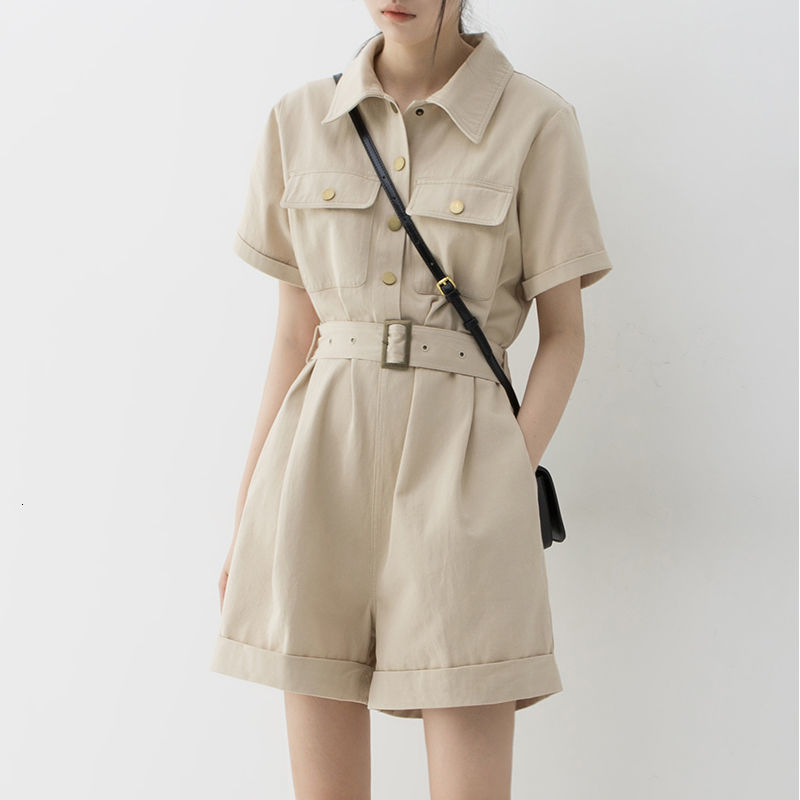 

women's jumpsuits & rompers casual feminino shorts macacÃµes verÃ£o novo coreano solto macacÃ£o escritÃ³rio senhoras caqui perna larga, Black;white