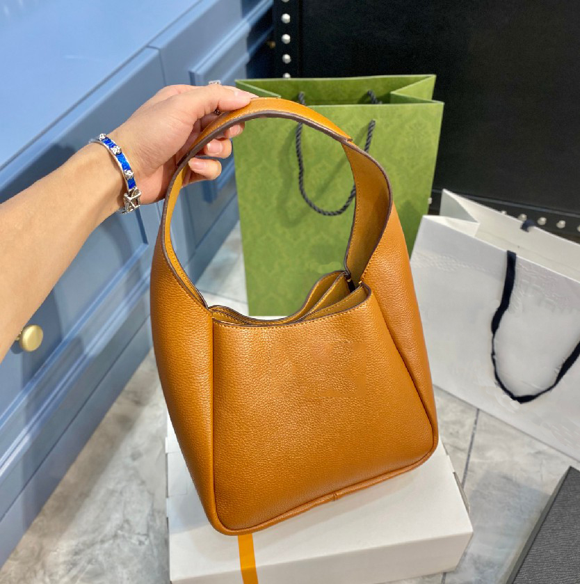 

Lady Underarm Bags Designer Letter Solid Color High Quality Handbag Fashion High-end Vegetable Basket Bag WF2012241