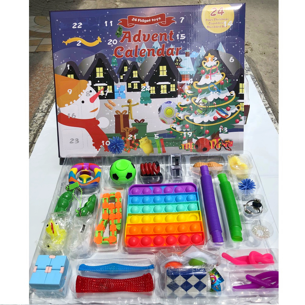 pop it fidget advent calendar