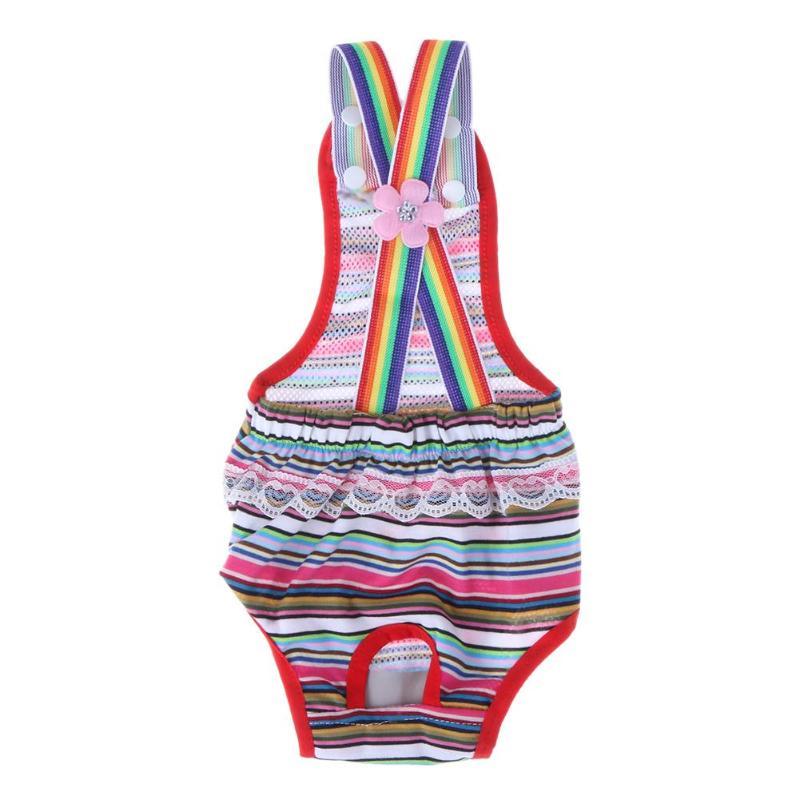 

Dog Apparel Pet Physiological Pants Puppy Jumpsuit Diaper Teddy Rompers Underwear