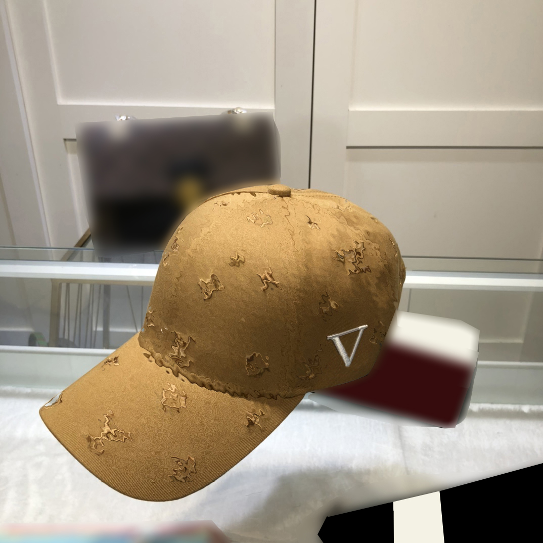 

2021 luxurys designers baseball hat high quality material production details exquisite fashion summer travel essential sunshade cap 4 colors, Extra costs