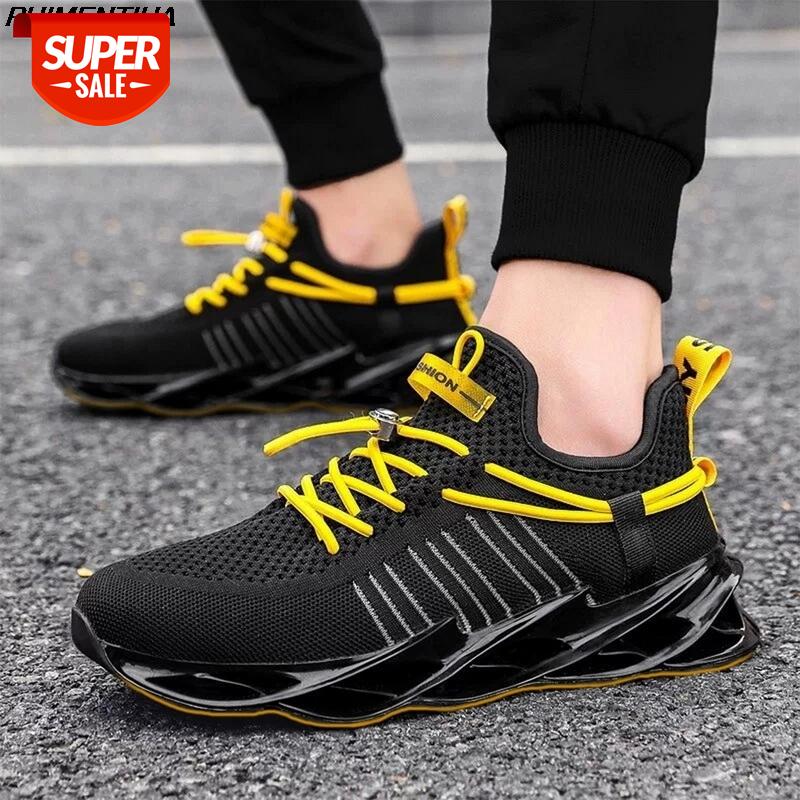 

Dropship 2020 Sneakers Men Shoes With Wavy Sole Breathable Casual Mesh Shoes Mens Comfort Sneakers Male Tenis Masculino #YN3c