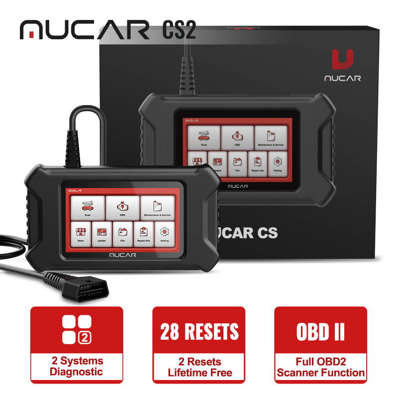 

THINKCAR MUCAR CS2 Car Diagnostic Tools Lifetime Free Oil EPB ABS SRS Wifi Bluetooth Android Obd2 Scanner for Auto Programmer