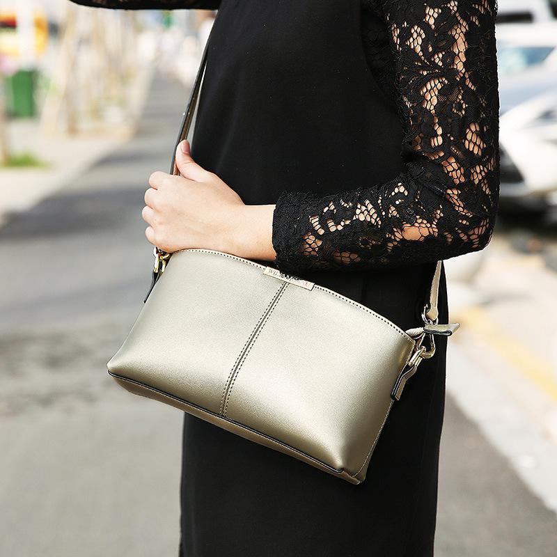 

YourSeason Fashion Small Bag Ladies 2021 Genuine Leather Shoulder Crossbody Soft Cowhide Women Mini Bags Solid Color, Black