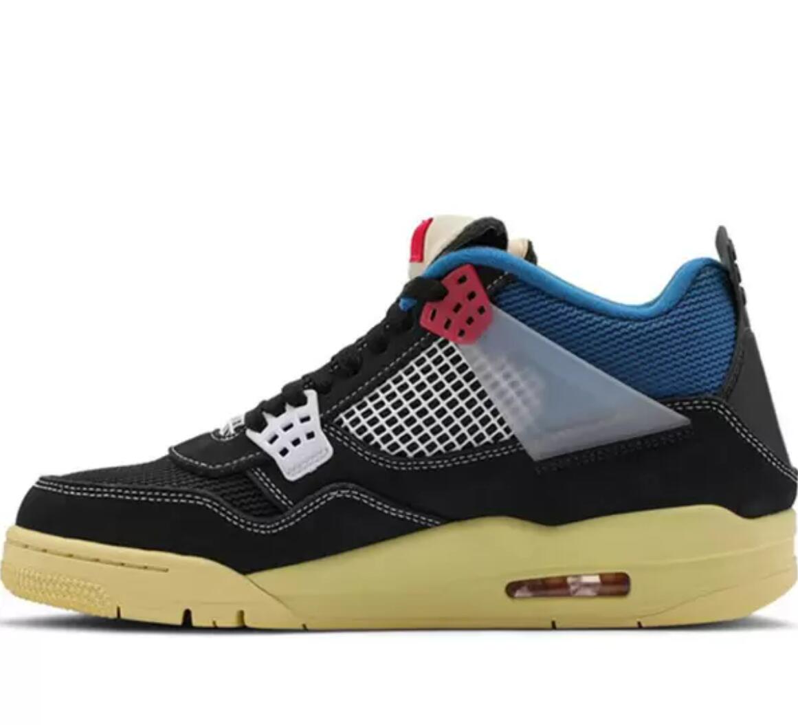 

4s Men Basketball Shoes 4 black yellow red Oreo University Guava Ice Pure Money Chaussures Mens Trainers Sports Sneaker Size 5.5 6.5 7.5 8.5 9.5 10.5 11.5 12.5 13.5