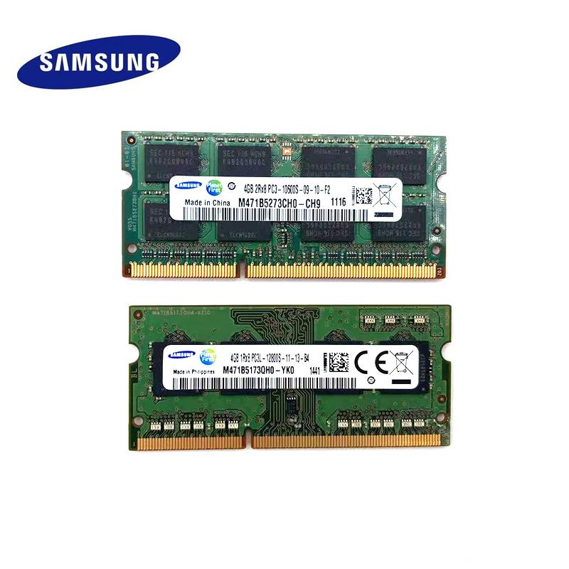 

RAMs Original 4GB SODIMM DDR3 RAM PC3/PC3L-1333MHz/1600MHz(10600/12800), Laptop Memory Module