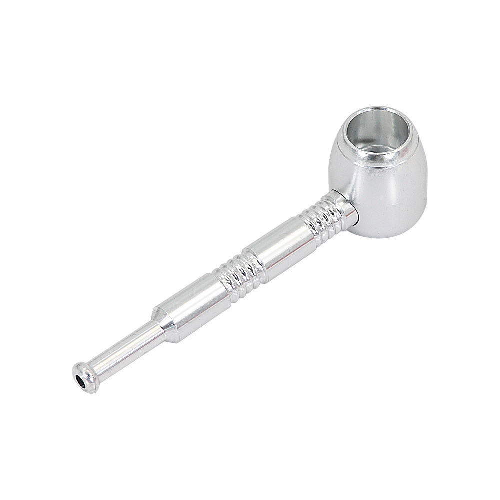 

Small pot aluminum alloy pipe portable metal pipe multicolor optional water pipe