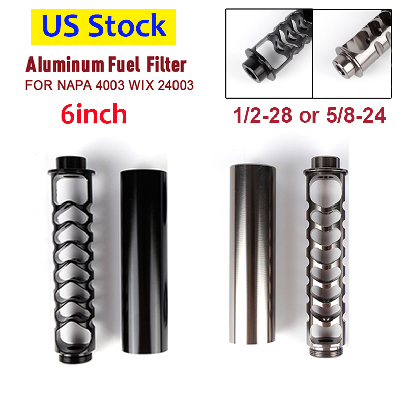 

Car Fuel Filter Spiral 1/2-28 5/8-24 Trap Solvent Filters For NaPa 4003 WIX 24003 Single Core Auto Fuel-Filter