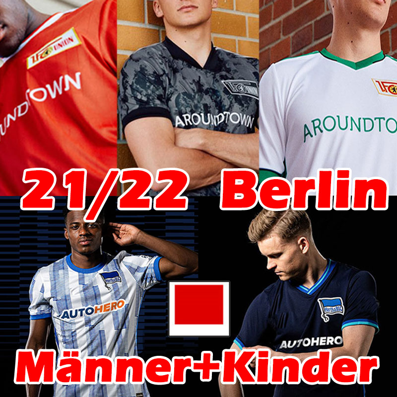 

Union Berlin 2021 2022 Soccer Jerseys KRUSE Haraguchi TRIMMEL ANDRICH FRIEDRICH 21/22 Hertha BSC PIA TEK CUNHA CORDOBA DARIDA SELKE KHEDIRA jersey football shirts, Hertha 21 22 away
