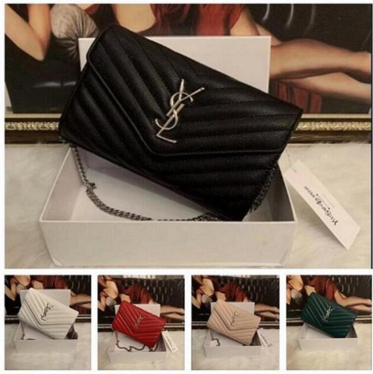 

Luxury Fashion Women Handbag Shoulder Purse Handbags Luxurys Designer Messenger Bags Leather Bag Wallet Tote BagLVYSLLouisVitton