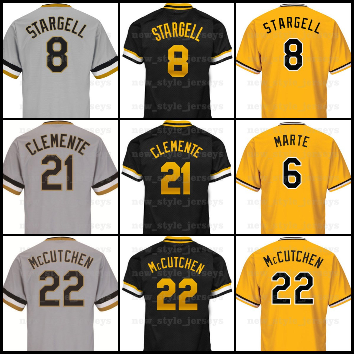 

New Pittsburgh 2021 Chris Archer Josh Bell Roberto Clemente Men Women kids Pirates baseball jersey, Men(hai dao)