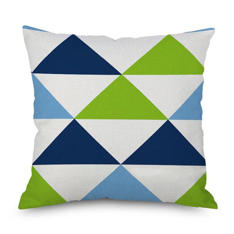 

Cushion Cover Geometric Linen Throw Pillow Cushion Cover Car Home Sofa Decorative Pillowcase 45x45cm Nordic Style, Style 3