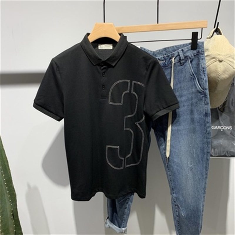 

2021 New Men's Korean Summer Knitted Half-sleeved Tight-fitting Striped Short-sleeved T-shirt Sy4m