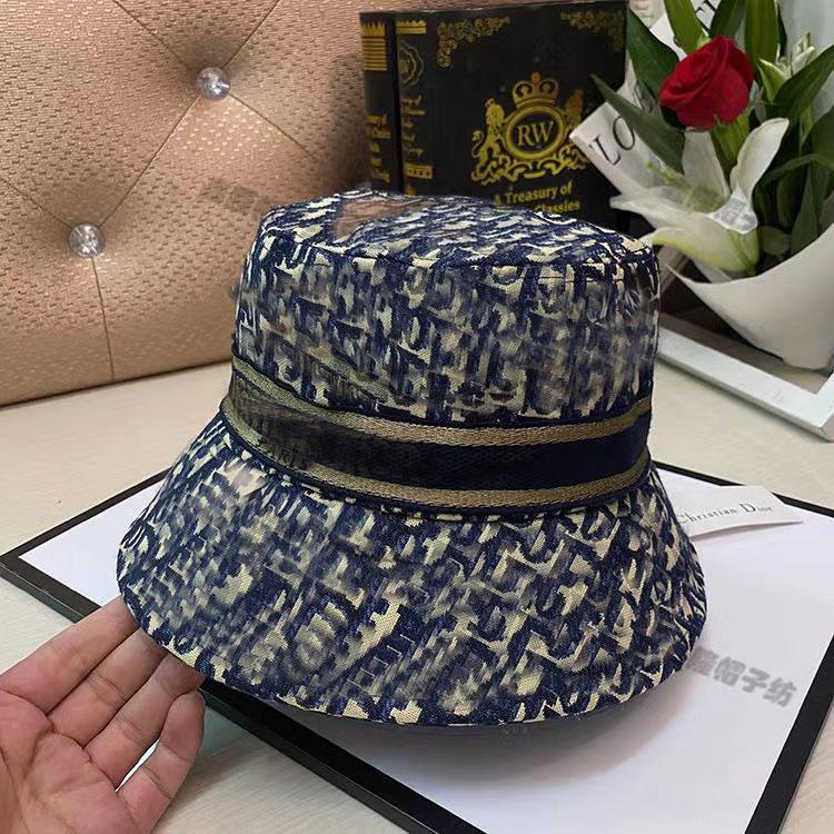 

Fashion Bucket Hat for Man Woman Street Cap Fitted Hats 5Color with Letters High Quality