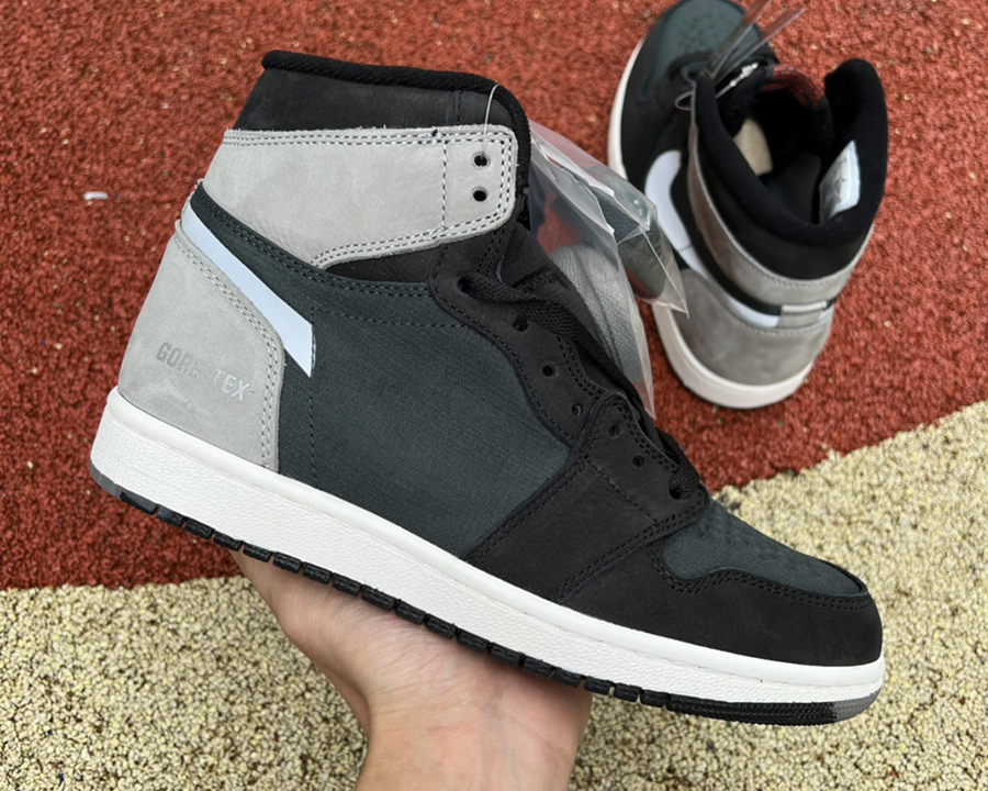 

Shoes Jumpman 1s High Element Gore-Tex Basketball Black Chile Red Granular Grey Sail Women Men Sports Sneakers Trainers, #2