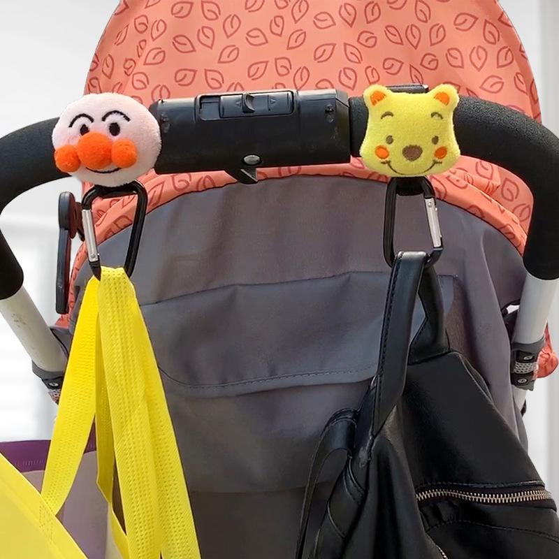 

Stroller Parts & Accessories 2Pcs Baby Cartoon Hanging Hook Bag, 360 Degree Universal Multifunctional