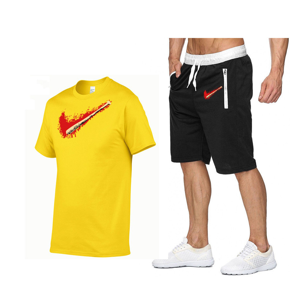 

Hot sale new style men's jogging design fashion men's sportswear shorts outdoor men's sportswear street hip-hop casual wear high quality me, Pink