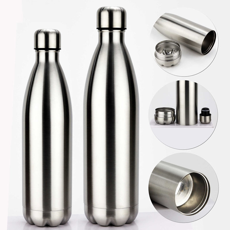 

Diversion Water Bottle Secret Stash Pill Organizer Can Safe Stainless Steel Tumbler & Hiding Spot for Money Bonus kettle with storage removable bottom thermos cup
