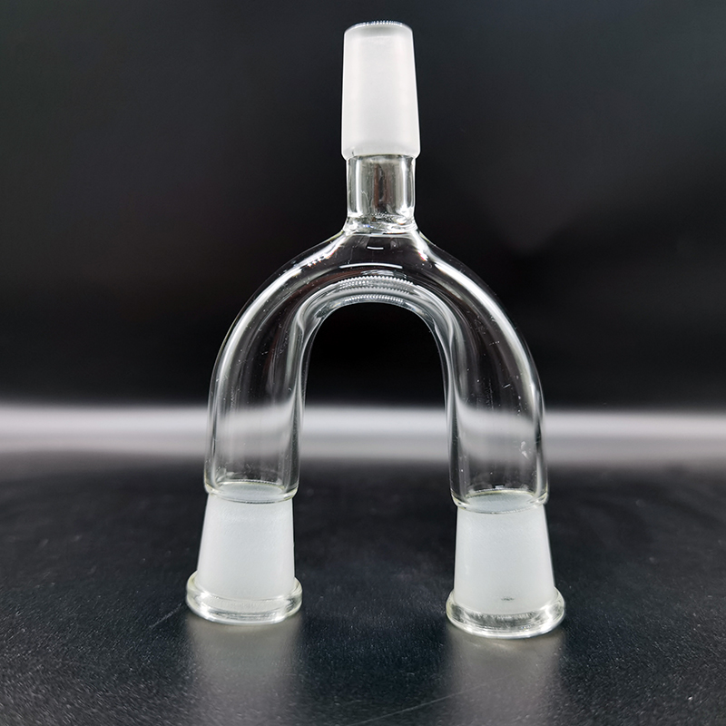 

Glass adapter 14mm 18mm Male Female Hookahs Accessary Double Bowl Adapteres two size For Option Hookah Bongs Water Pipes