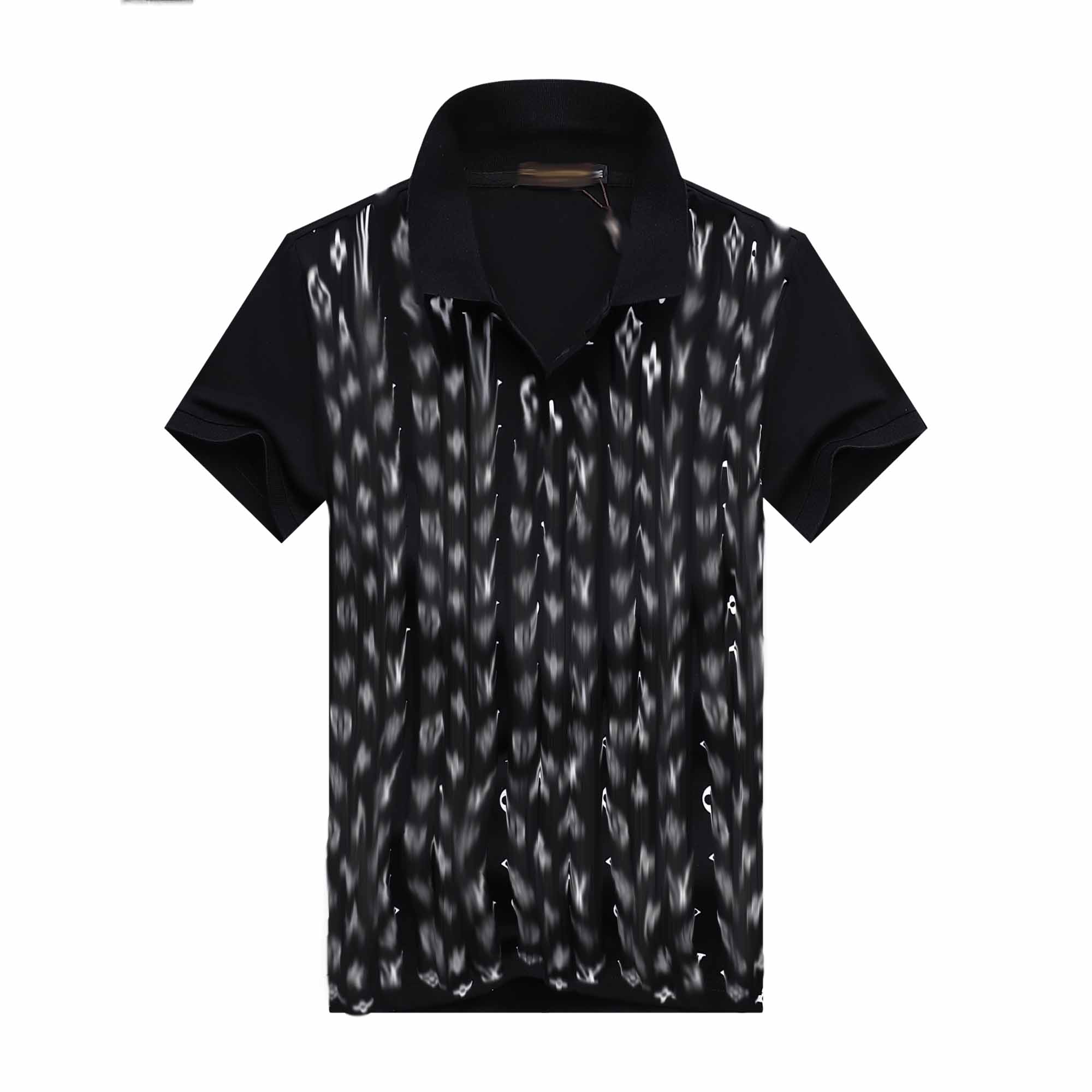 

2021 Polo shirts print stripe letters mens t-shirts fashion clothing short sleeve calssic tshirt Black white Business Casual clothe size : M-3XL