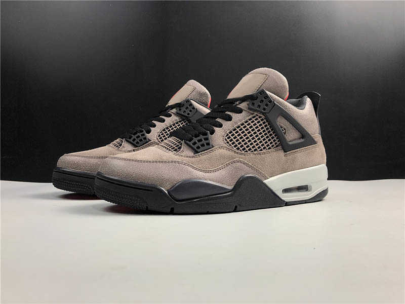 

4 Top Quality Taupe Haze Oil Grey Men Basketball Shoes trainers Jumpman J4 Black Infrared 23 Red Womens sports sneakers with box