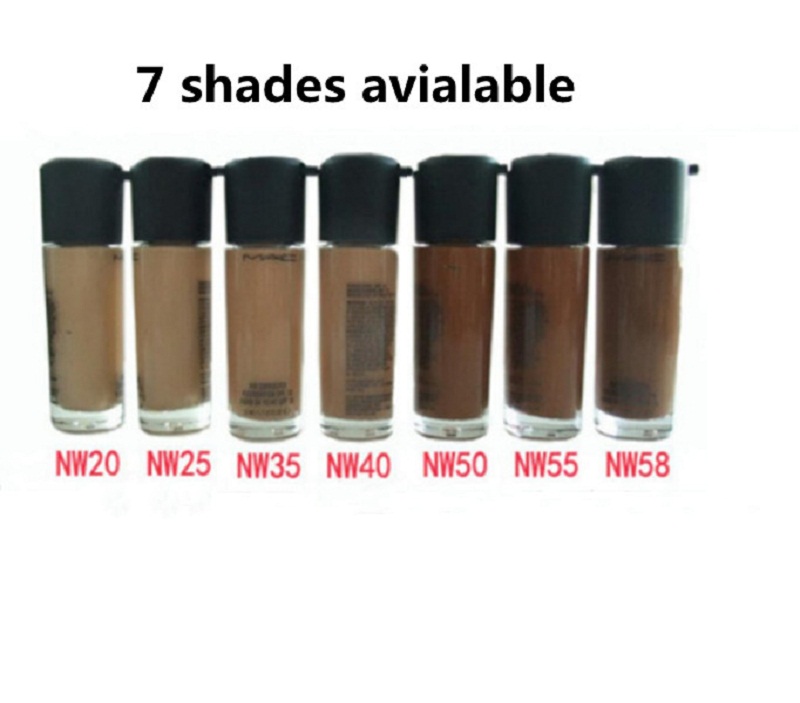 

Makeup Face Foundation Liquid 35ML High quality Faced Concealer highlighter Match NW colors, As picture