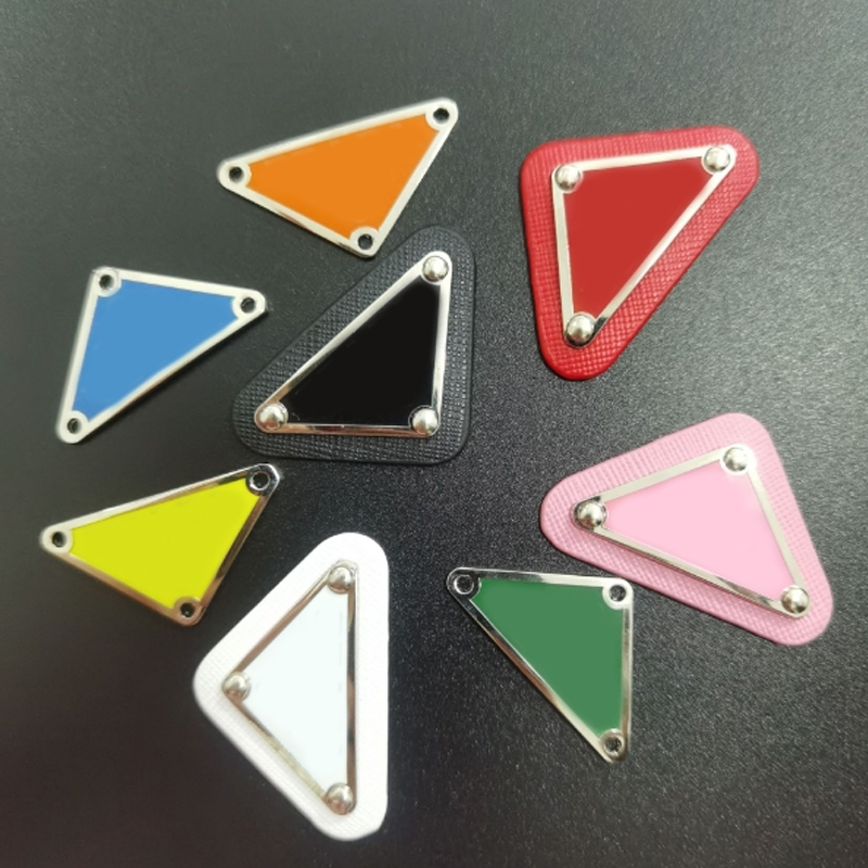 

New Arrival Metal Leather Triangle Diy Accessories Bag Parts Making Accessories Multicolor Wholesale Price High Quality, Black