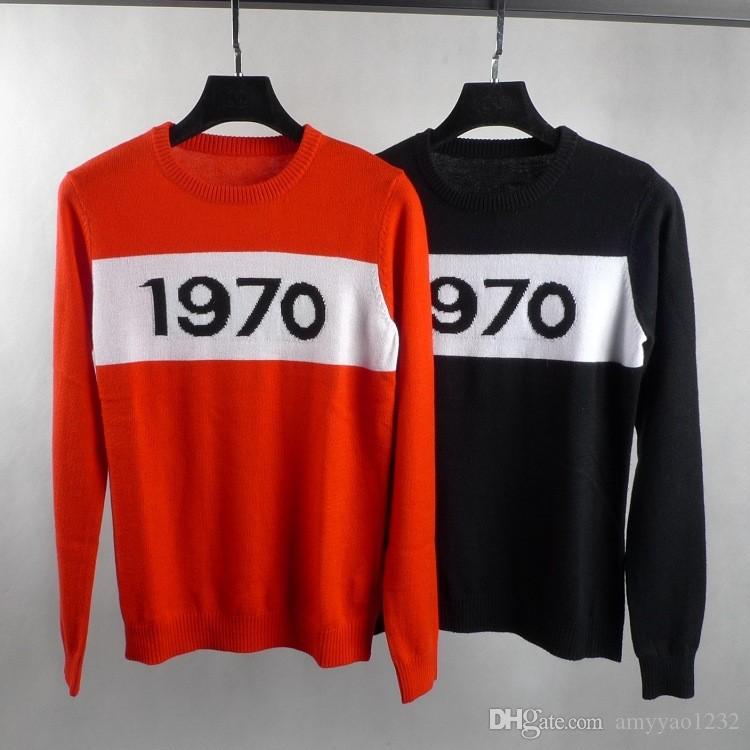 

223 2021 Runway Spring Brand SAme Style Sweater Long Sleeve Crew Neck Black Fashion Womens Clothes High Quality Womens qian