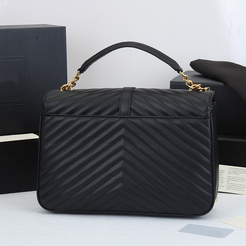 

high quality women leather handbags pendant decoration bag goat grain leather 32cm leather shoulder bag pendant decoration send box 3a1732, Free delivery box