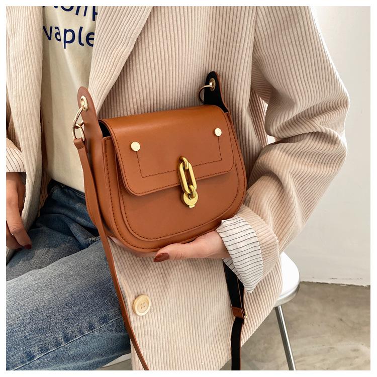 

OLUOLIN Women PU Leather Crossbody Bag Solid Shoulder Bag Small Square Clutches Casual Shoulder Messenger Designer Bags, Black