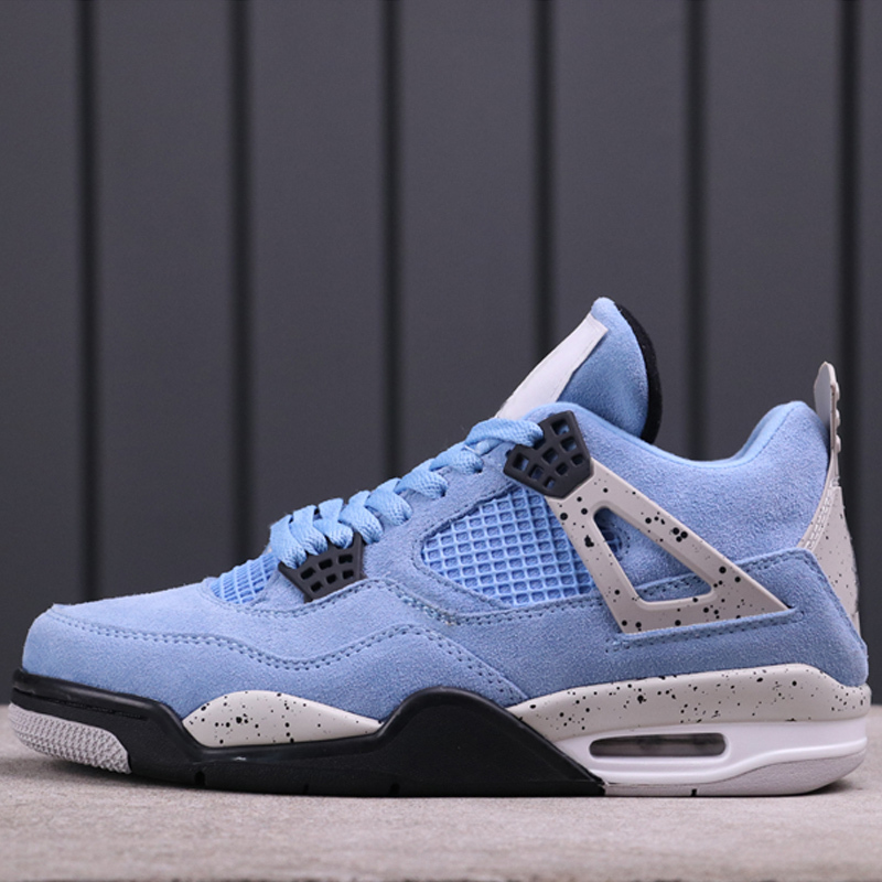 

Good Quality Mens 4 Black Cat High OG Basketball Shoes 4s University Blue Union Guava Ice Noir Mid Cool Grey Men Women Sneakers Trainers, 12.union guava ice