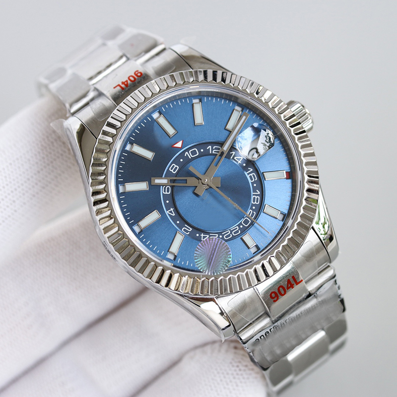 

Watches For Men Automatic Mechanical 42MM Mens Watch Fashion Wristwatches Stainless steel Designer Wristwatch Montre De Luxe, Color11