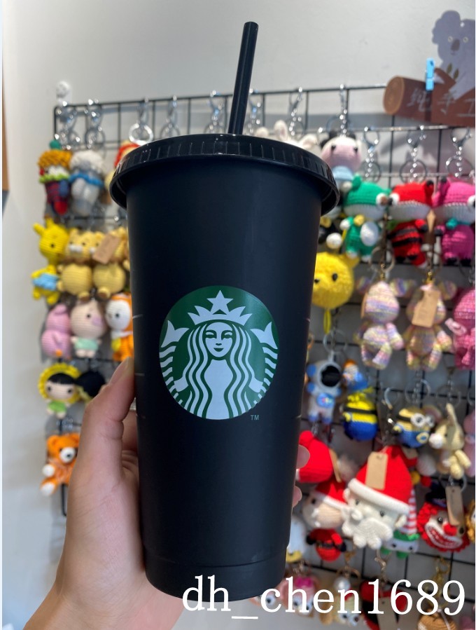 

Starbucks Mermaid Goddess Mugs 24oz/710ml 16oz/473ml Tumbler Reusable Cold Drink Plastic Straw Coffee Milk Tea Cups Holiday Gift, As picture
