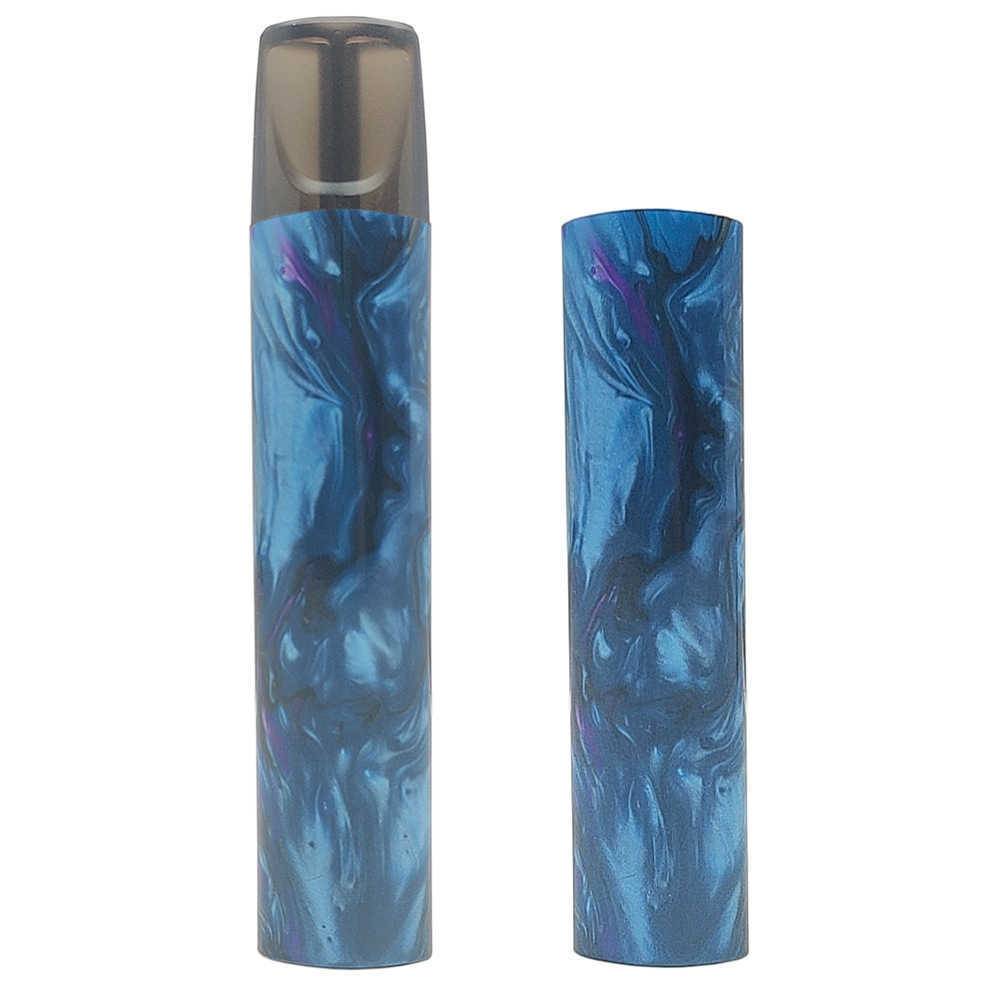 

Electronic set disposable flat replaceable cartridge electronic cigarette resin shell