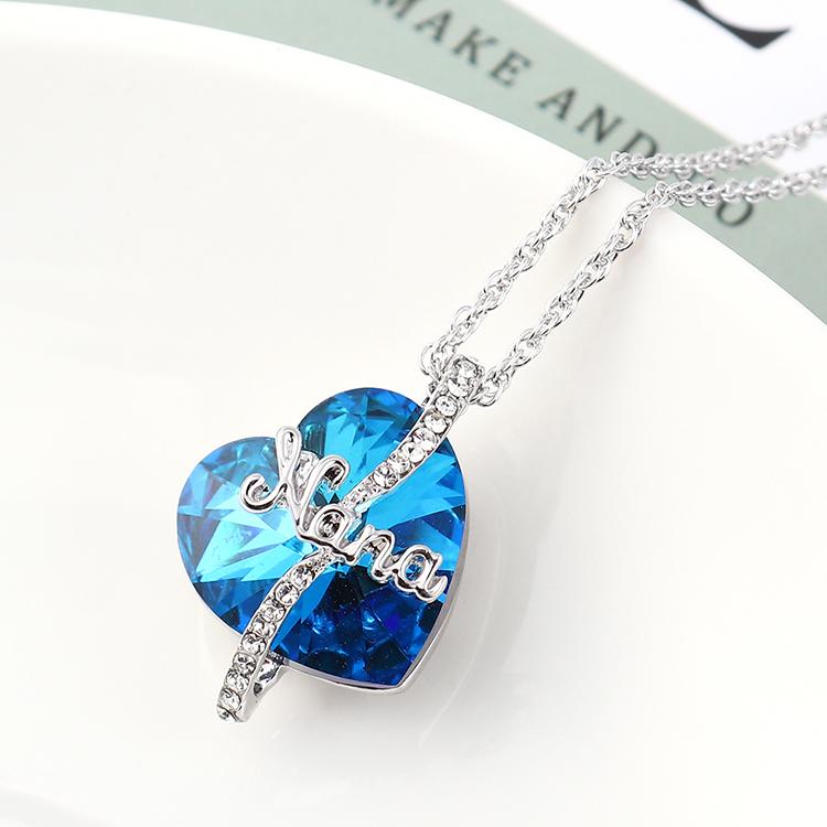 

Pendant Necklaces Fashion Retro Geometric Collar Double Chains Leather Simple Choker Heart Necklace Gift For Women Girl 139271