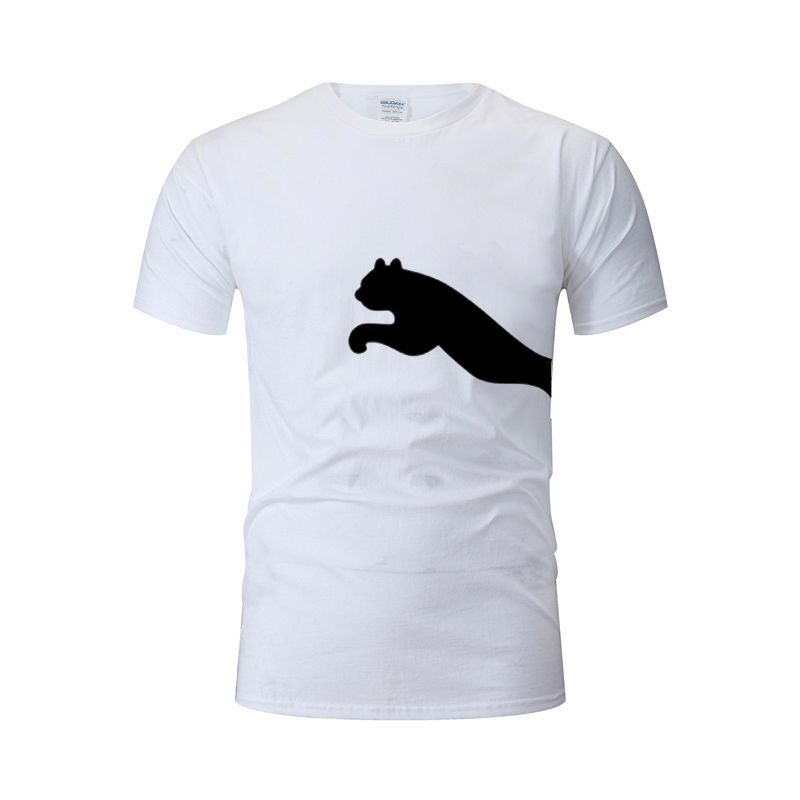

2020 T-shirt stampata Pumba da uomo nuova T-shirt a maniche corte mimetica T-shirt confortevole traspirante, White;black