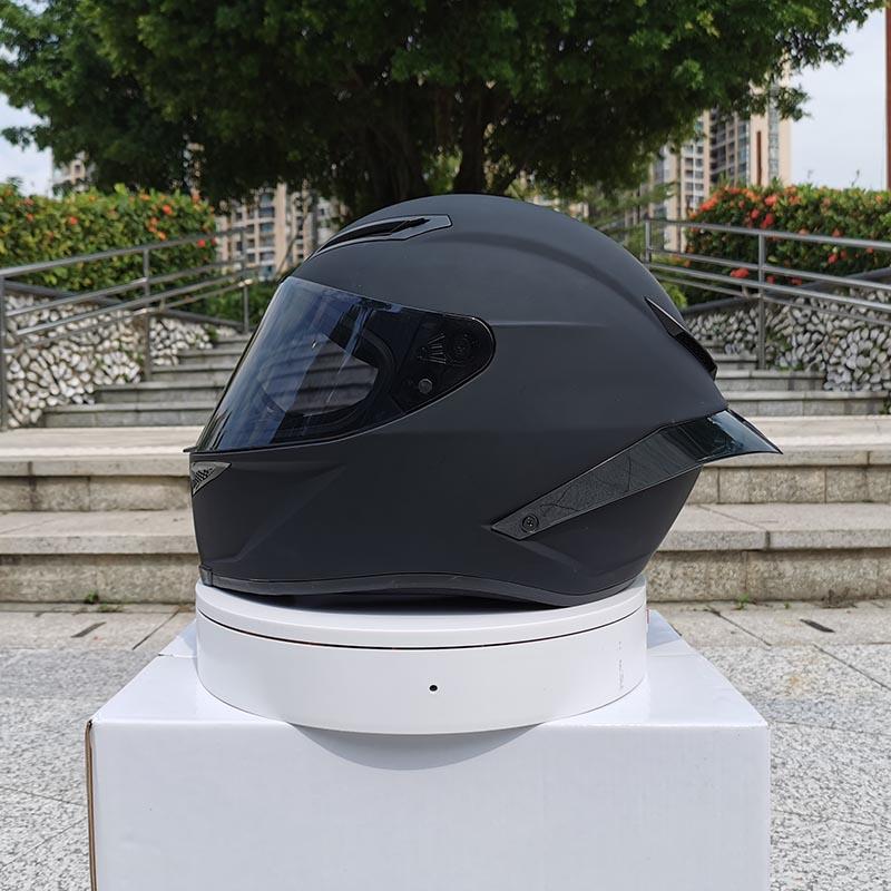 Casques de moto 2021 Casque d'arrivée UNISEX FACE FACE MOTO CASCO SAISON DE SAISON D'HIVER SÉCURITÉ NOIR DOT APPROUVÉ