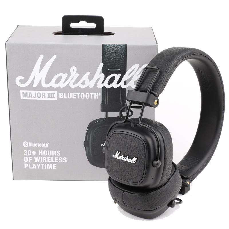 

Marshall Major III Bluetooth Earphones Deep Bass Noise Isolating Headphones Wireless Headset Major3 Hi-Fi