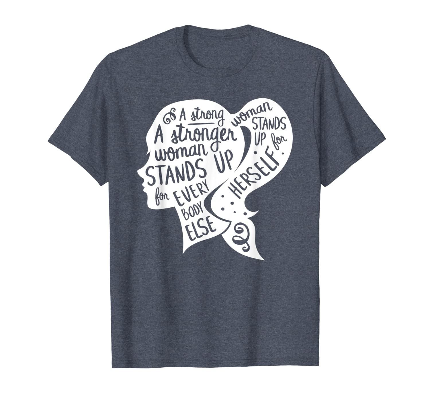 

feminism quote t-shirt strong women rights feminist gift, White;black