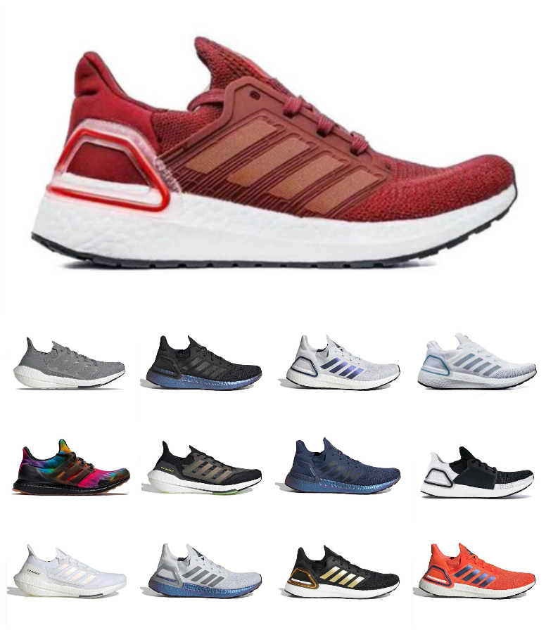 

Ultraboost 20 2021 UB 4 6.0 Running Shoes Mens Women Ultra Se Triple White Black Solar Grey Orange Global Currency Gold Metallic Run Chaussures Trainers Sneakers, Box