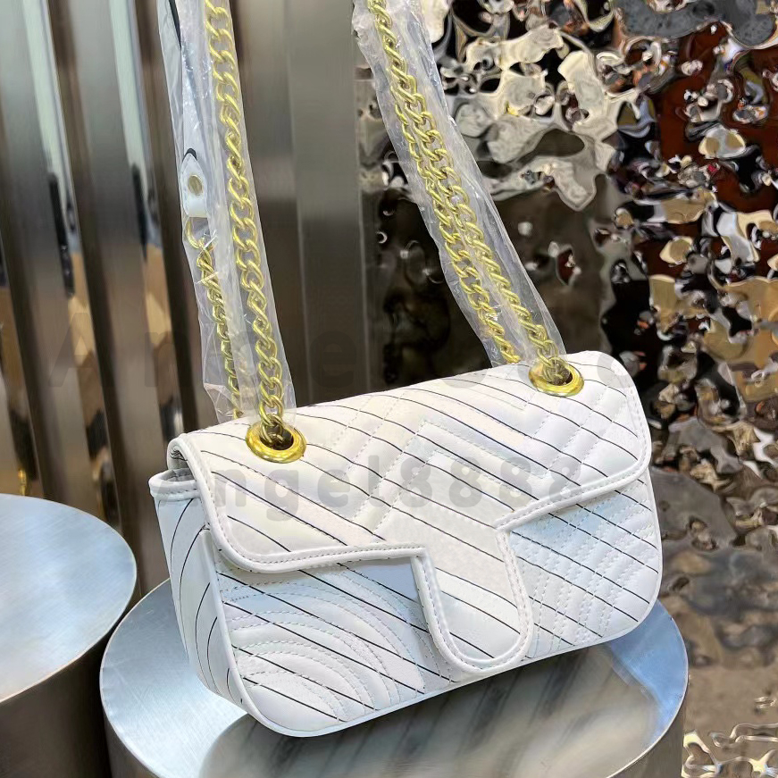 

Chain Senior Bags Joint Designer Brand Line Fashion Shoulder Bags Handbags High Quality Women Phone Bag Wallet Metallic Vintage, No bags