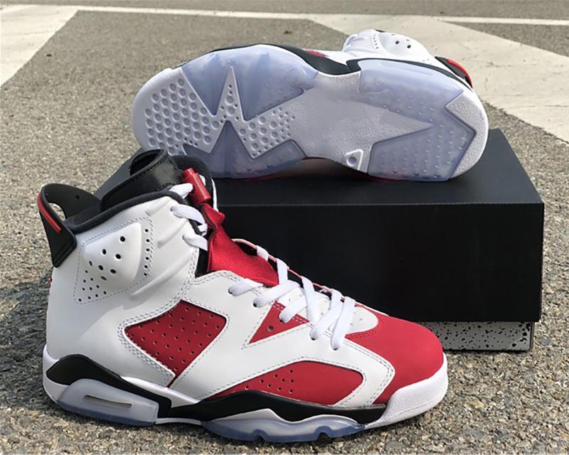 

2021 Sale Carmine 6s 6 White Black-Carmine Basketball Shoes Tinker UNC Blue Black Cat Infrared CT8529-106 Mens Designer Sports Sneakers Outdoor Trainer