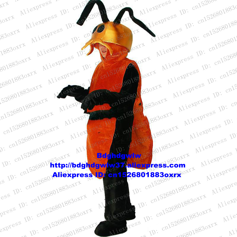 

Mascot Costumes Cockroach Roach Blackbeetle Crotonbug Beetle Mascot Costume Adult Cartoon Character Outfit Cute Lovable Festival Gift zx751, Default color