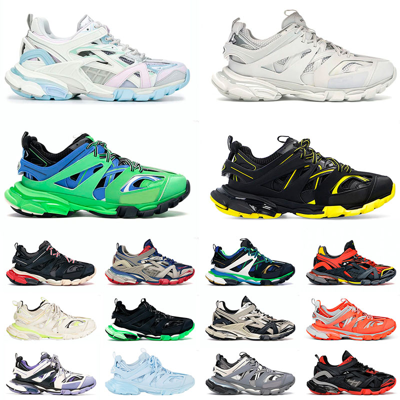 

Mens Womens Triple S Track 3.0 Designer Shoes Luxury Platform Sneakers Black Yellow Blue Red Green Pastel Orange Multicolor Fashion Old Dad Trainers Outdoor Size 36-45, 36-46 blue