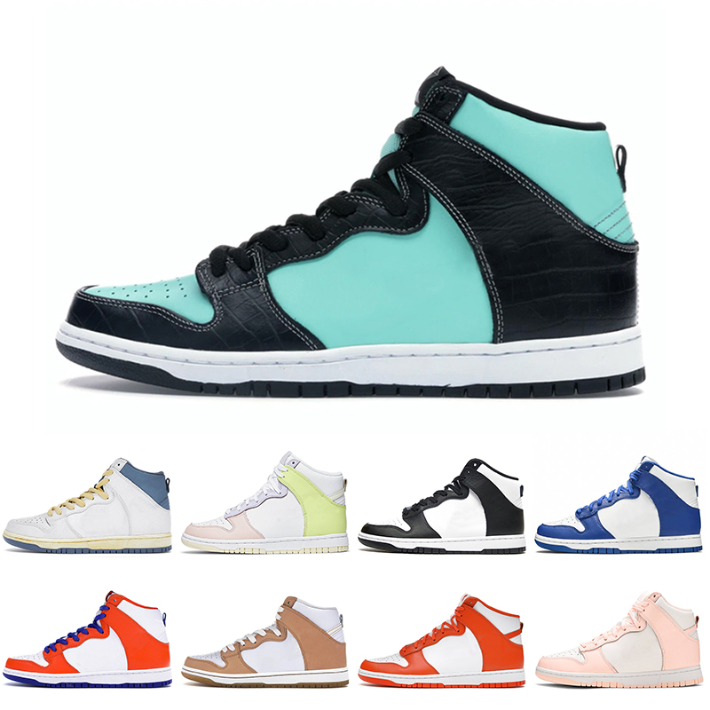 

Diamond Supply Tiffany Women Men SB High OG Skateboard Shoes Kentucky Black White Dark Sulfur Atlas Lost at Sea Sports Platform Designer Sneakers Trainers, D20 dream team 36-45