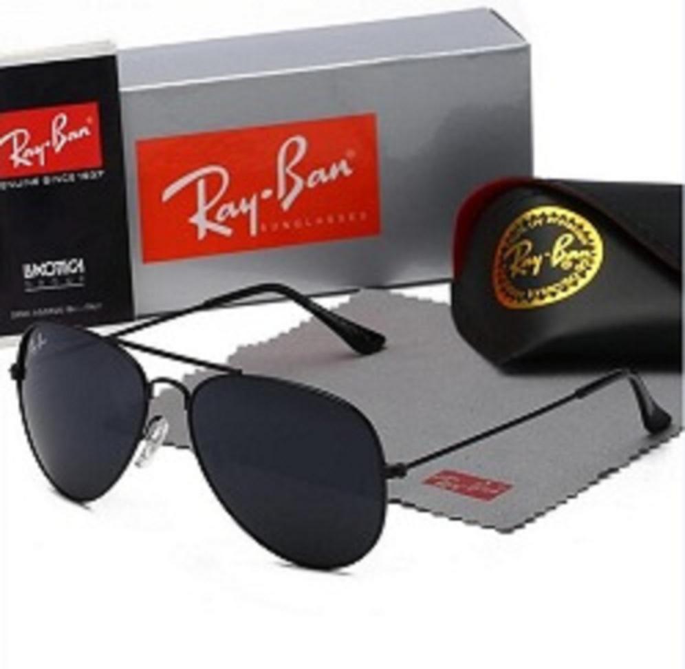 

High Quality Ray Men Women Sunglasses Vintage Pilot Brand Sun Glasses Band UV400 Bans Ben Sunglasses With box and case 3025, White;black
