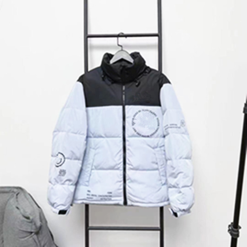 

Luxury Mens Designer Jackets Face NorthNew Brand Down Jacket with Letter Highly Quality Winter Coats Sports Unisex Parkas Top Clothings -2XL, Black-1